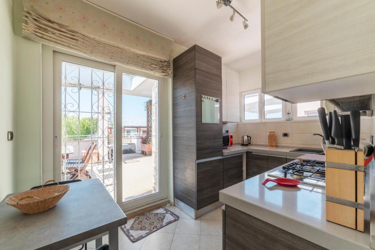 Piazza Bologna Terrace Apartment Róma Kültér fotó