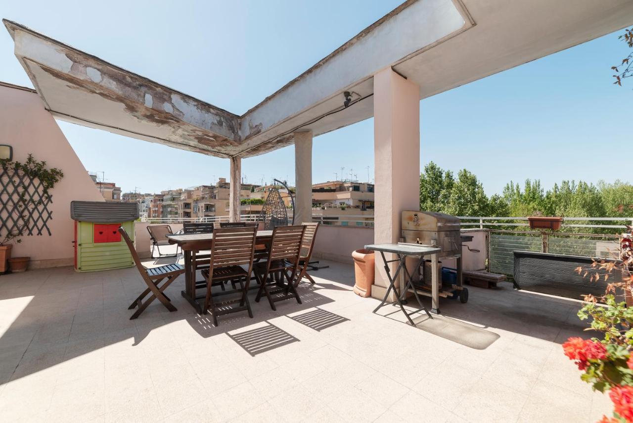 Piazza Bologna Terrace Apartment Róma Kültér fotó